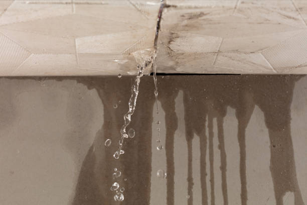 Professional Commercial Water Damage Restoration technician working in Crystal Springs, MS